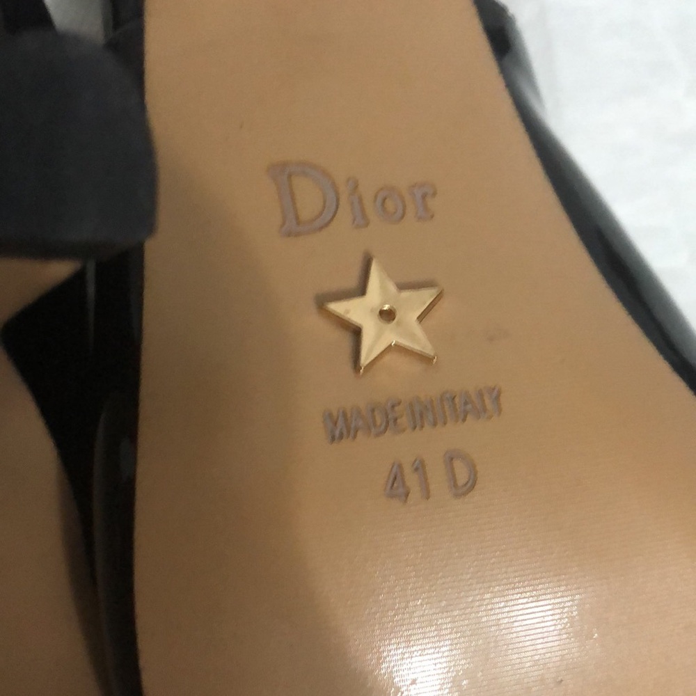 Christian Dior Ja’ Dore Slingback size 41 D (US 8-8.5 ) - Picture 5 of 10